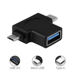 2 in 1 USB 3.0 OTG Cable Adapter 